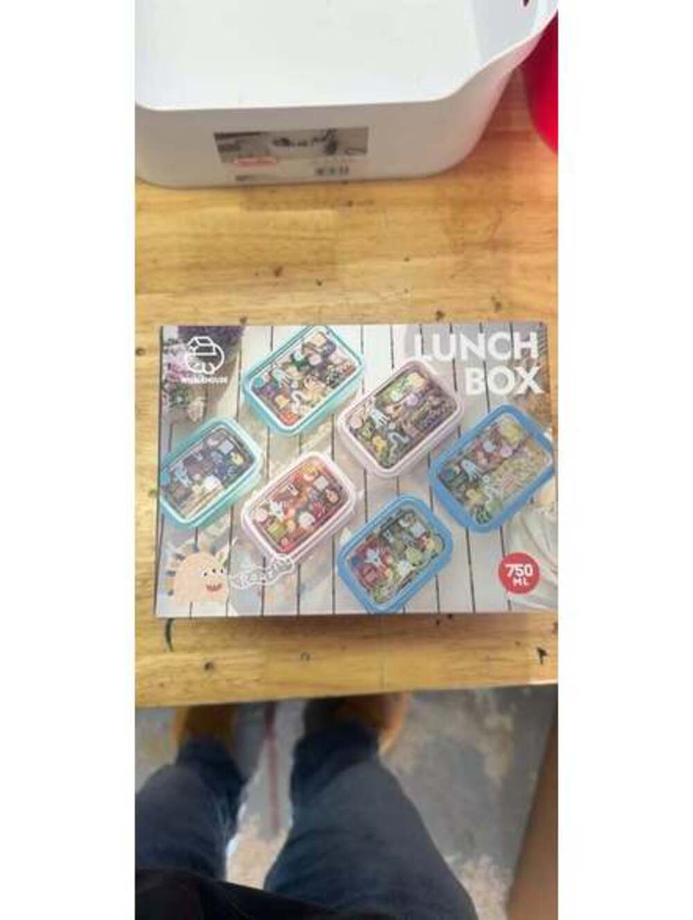 WHALEHOUSE Lunch Box 750 ML